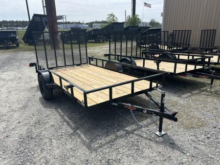 New 2027 Down 2 Earth Trailers 6.5x12 Angle Utility Trailer