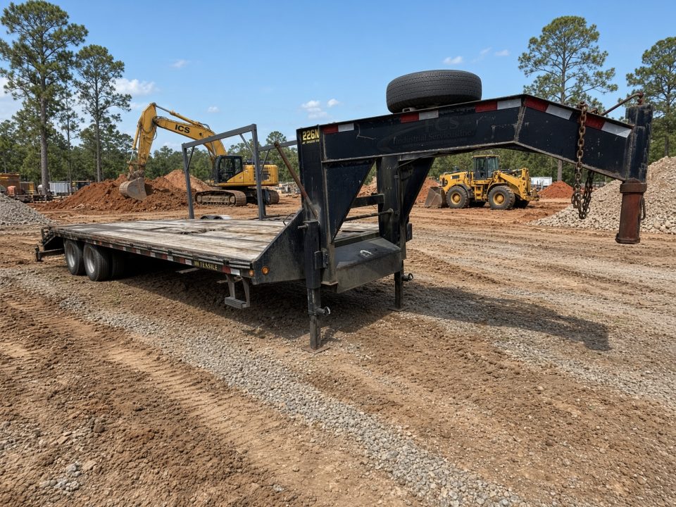 Used 2011 Big Tex Trailers 25+5 Flatbed Trailer | 22GN | Tandem Dually Axles Equipment Trailer