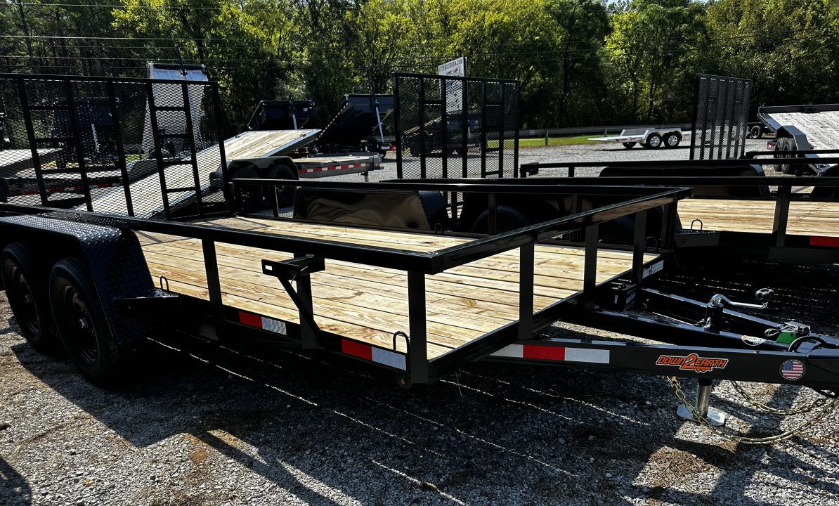 New 2026 Down 2 Earth Trailers DTE8214UT3.5B Utility Trailer