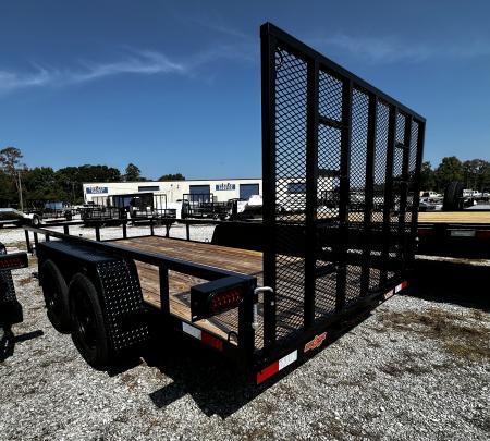 New 2026 Down 2 Earth Trailers DTE8214UT3.5B Utility Trailer