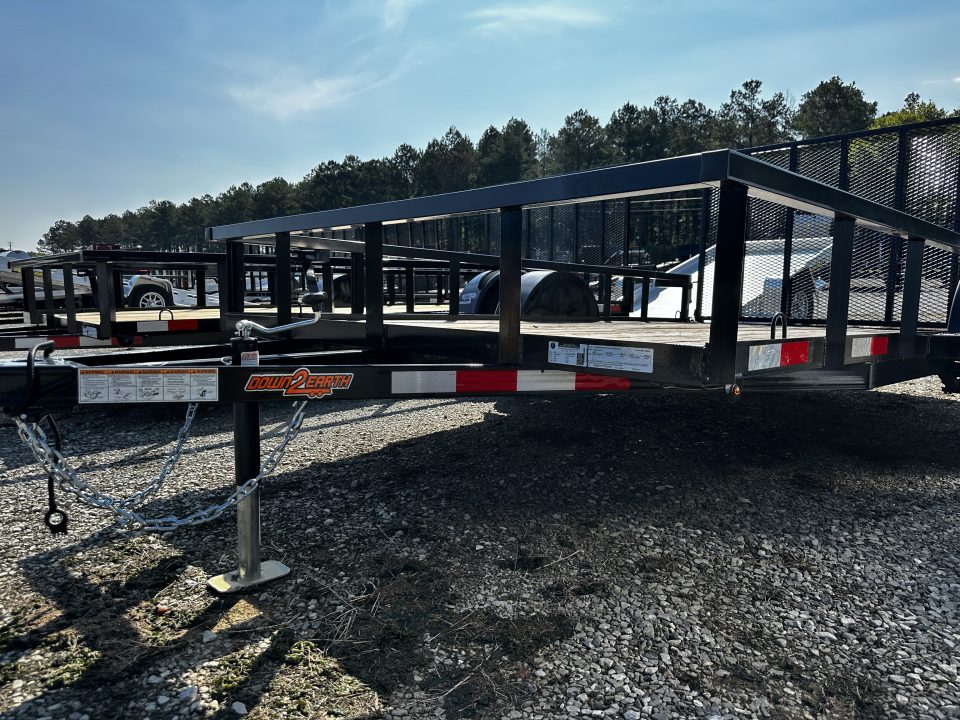 New 2026 Down 2 Earth Trailers DTE8212G29 Utility Trailer