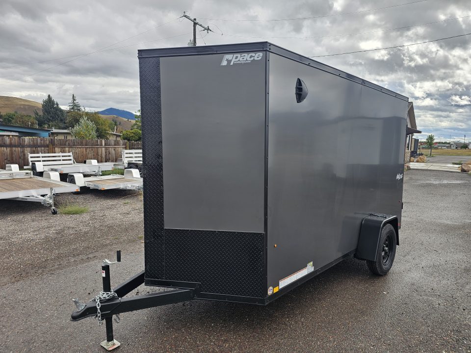 New 2027 Pace 6x12 Enclosed Cargo Trailer