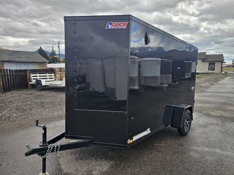 New 2027 Pace 6x12 Enclosed Cargo Trailer