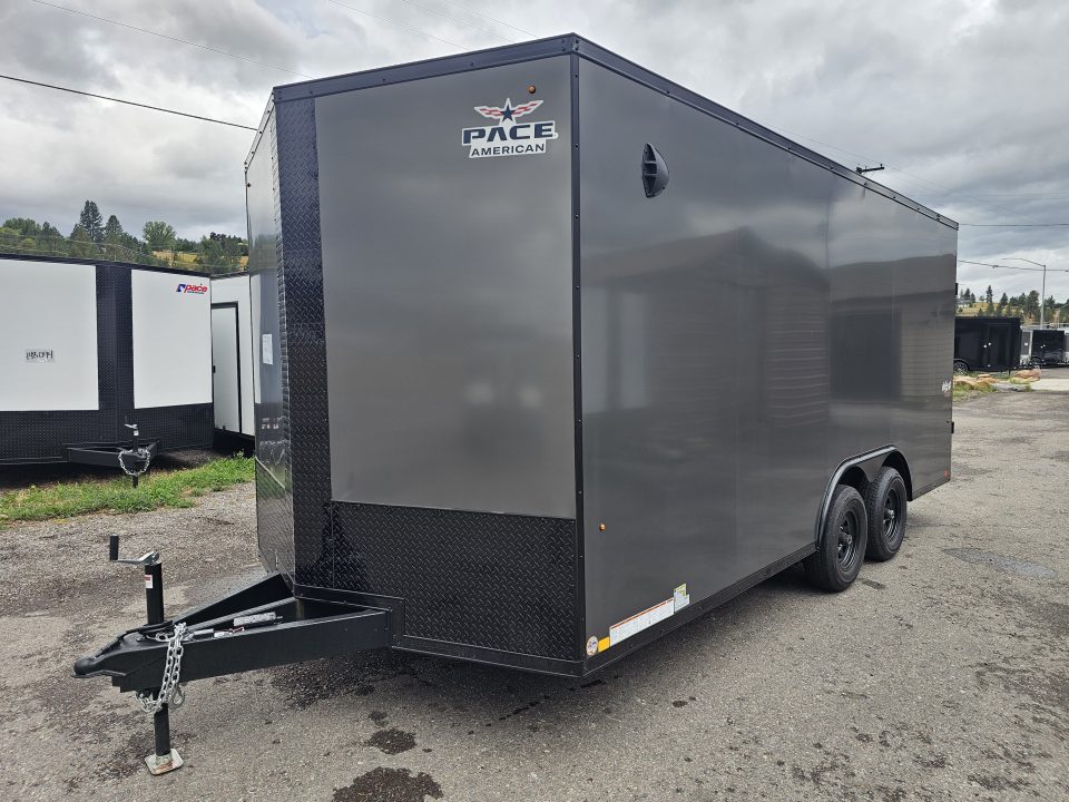 New 2027 Pace Outback DLX 8.5x18 10k Cargo Trailer