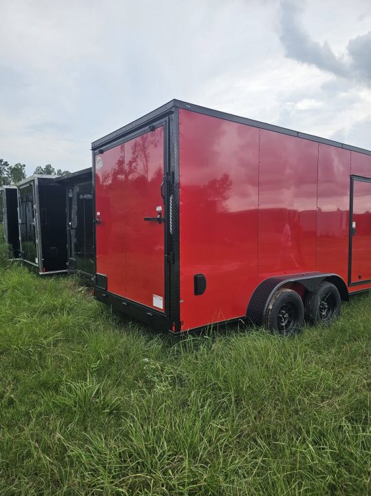 New 2027 Titanium 7x16 Cargo / Enclosed Trailer