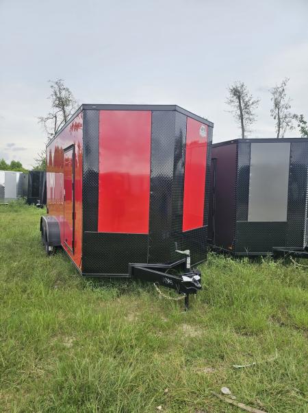New 2027 Titanium 7x16 Cargo / Enclosed Trailer