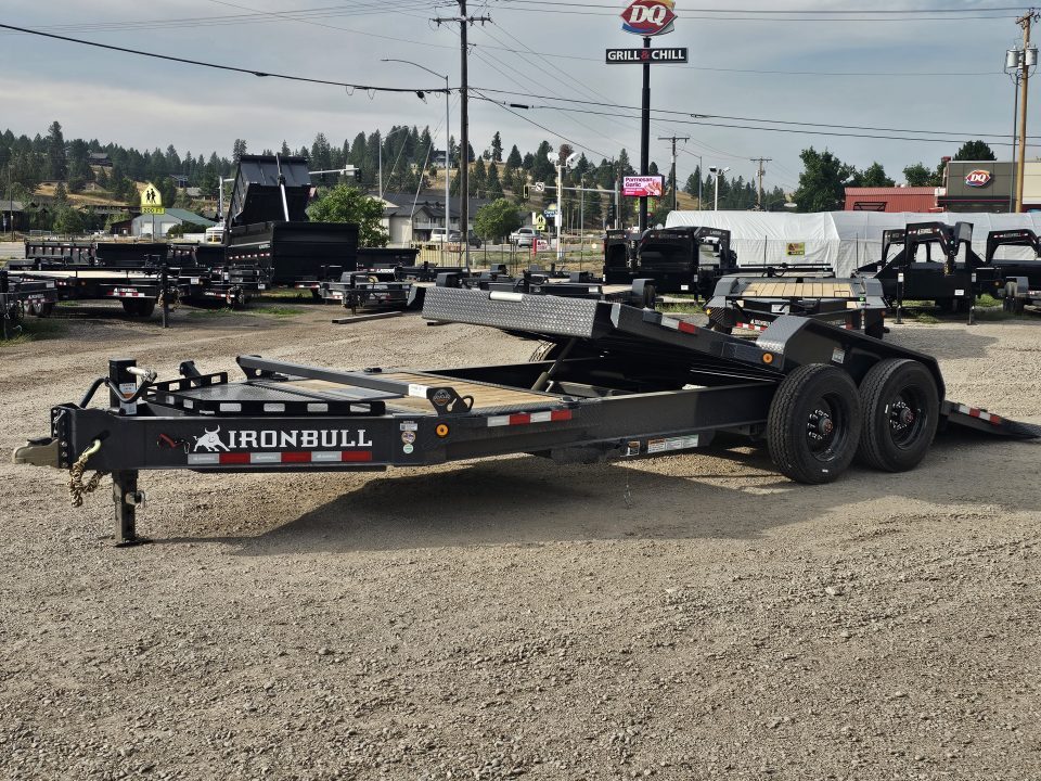 New 2027 Iron Bull 20' 20k Tilt Deck Equipment Trailer