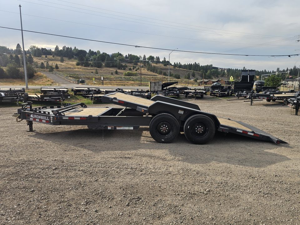 New 2027 Iron Bull 20' 20k Tilt Deck Equipment Trailer