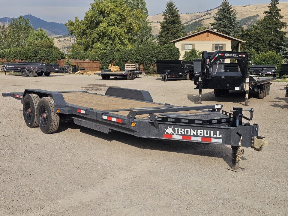 New 2027 Iron Bull 20' 20k Tilt Deck Equipment Trailer