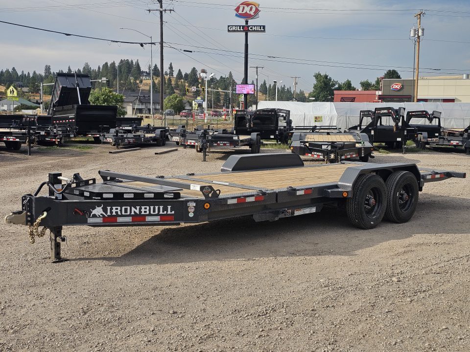 New 2027 Iron Bull 20' 20k Tilt Deck Equipment Trailer