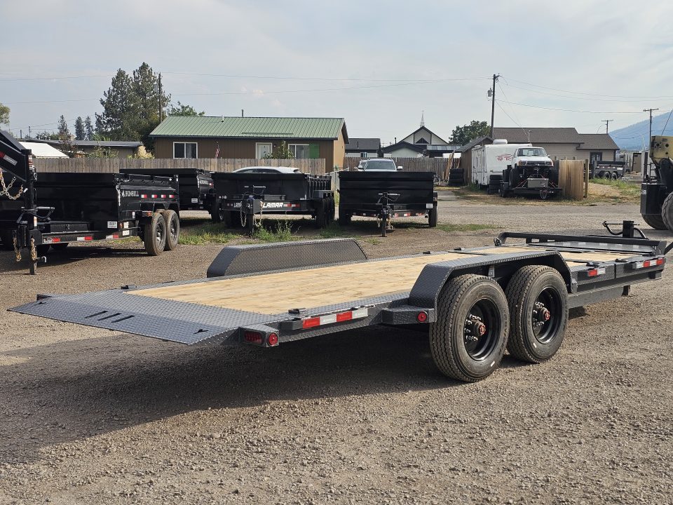 New 2027 Iron Bull 20' 20k Tilt Deck Equipment Trailer