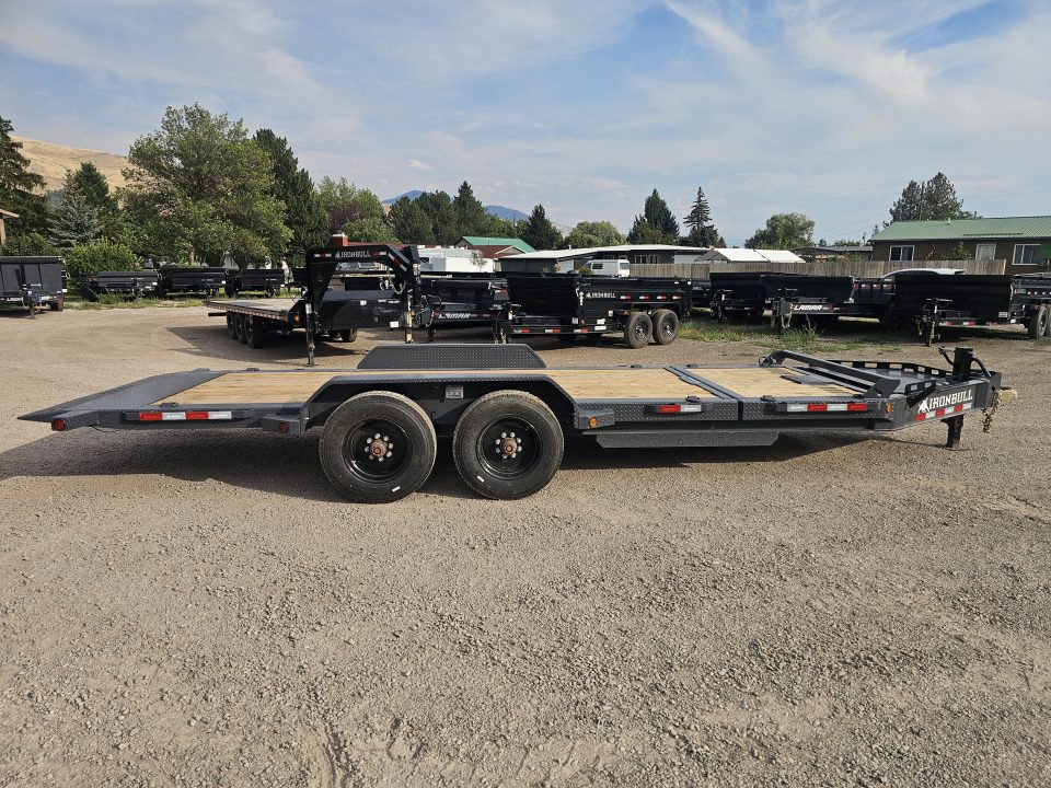 New 2027 Iron Bull 20' 20k Tilt Deck Equipment Trailer