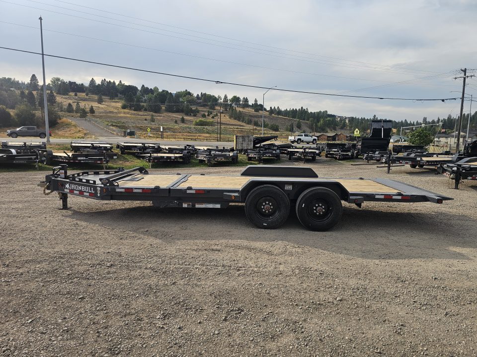 New 2027 Iron Bull 20' 20k Tilt Deck Equipment Trailer