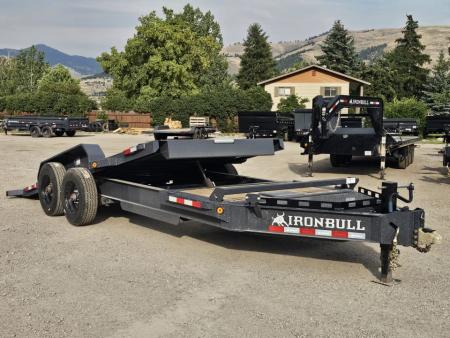 New 2027 Iron Bull 20' 20k Tilt Deck Equipment Trailer