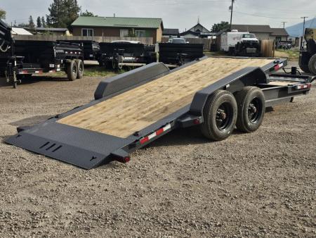 New 2027 Iron Bull 20' 20k Tilt Deck Equipment Trailer