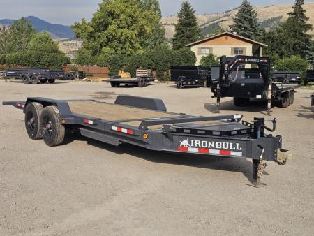 New 2027 Iron Bull 20' 20k Tilt Deck Equipment Trailer