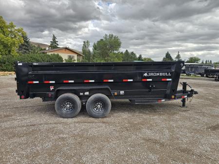 New 2026 Iron Bull 7x16 15k Dump Trailer w/3' Sides