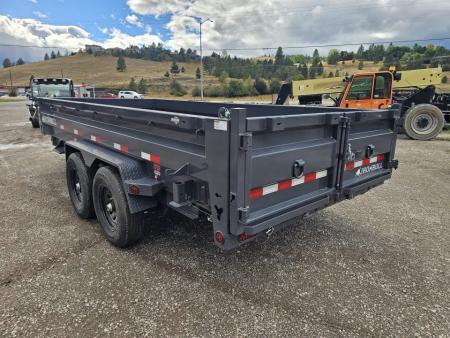 New 2027 Iron Bull 7x16 15k Low-Pro Dump Trailer
