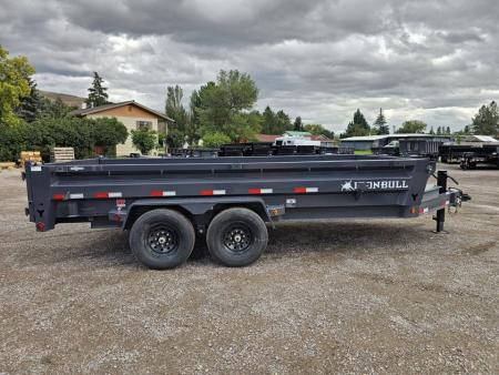 New 2027 Iron Bull 7x16 15k Low-Pro Dump Trailer