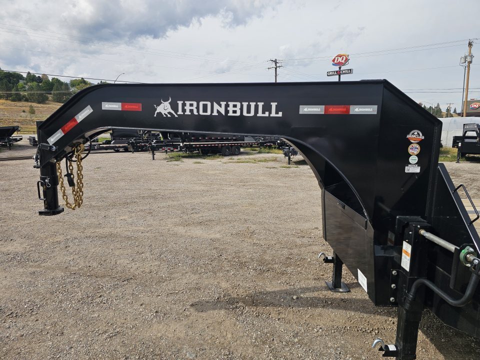 New 2027 Iron Bull 25' 26k Deckover Gooseneck Trailer