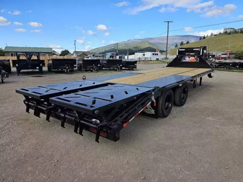 New 2027 Iron Bull 25' 26k Deckover Gooseneck Trailer