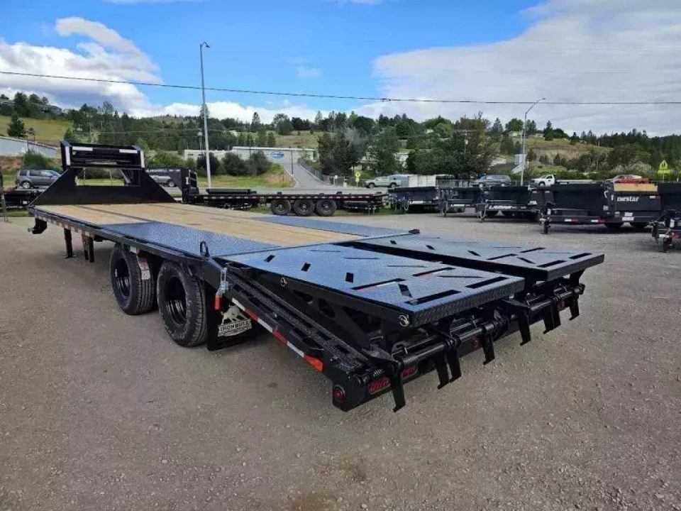 New 2027 Iron Bull 25' 26k Deckover Gooseneck Trailer