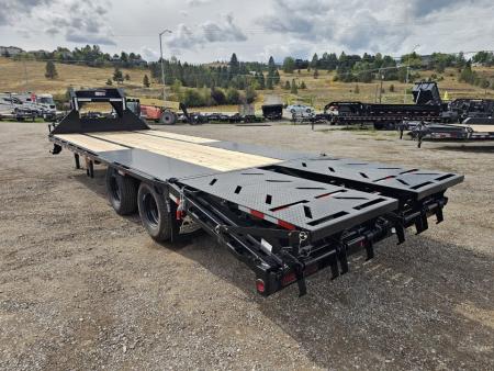 New 2027 Iron Bull 25' 26k Deckover Gooseneck Trailer