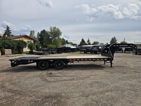 New 2027 Iron Bull 25' 26k Deckover Gooseneck Trailer