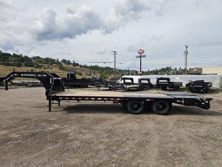 New 2027 Iron Bull 25' 26k Deckover Gooseneck Trailer