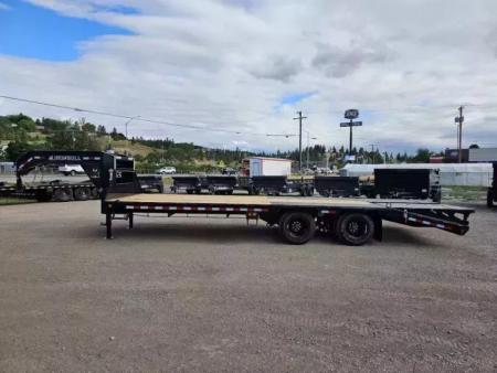 New 2027 Iron Bull 25' 26k Deckover Gooseneck Trailer