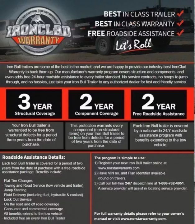 New 2027 Iron Bull 20' 10k Car Hauler