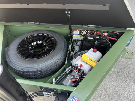 New 2027 Diamond C HDT 208 Tilt Trailer PRO TILT *BLACK IDONIZED ALUMATRAX, HYDRO JACK, 12K POP UP WINCH