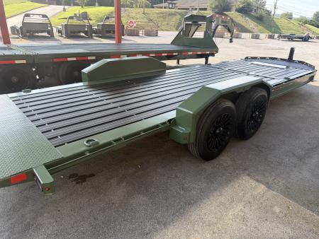 New 2027 Diamond C HDT 208 Tilt Trailer PRO TILT *BLACK IDONIZED ALUMATRAX, HYDRO JACK, 12K POP UP WINCH