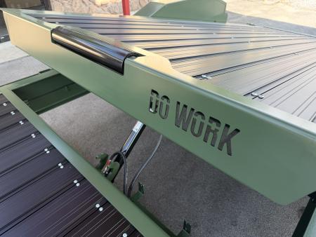 New 2027 Diamond C HDT 208 Tilt Trailer PRO TILT *BLACK IDONIZED ALUMATRAX, HYDRO JACK, 12K POP UP WINCH
