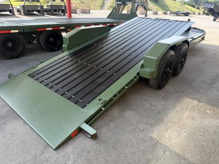 New 2027 Diamond C HDT 208 Tilt Trailer PRO TILT *BLACK IDONIZED ALUMATRAX, HYDRO JACK, 12K POP UP WINCH