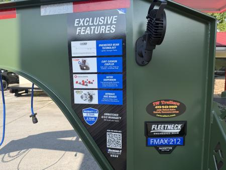 New 2027 Diamond C FMAX212 GOOSENECK TRAILER PACESETTER , GPS, HYDRO DOVE & JACKS , DISC BRAKES , *BLACK ANDONIZED FLOOR