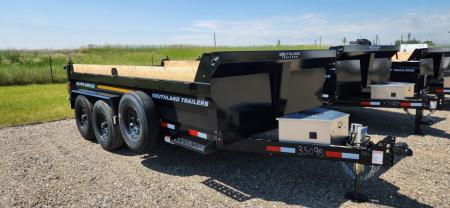 New 2027 Southland Trailers 7 X 14 16K WITH HYD. JACK Dump Trailer