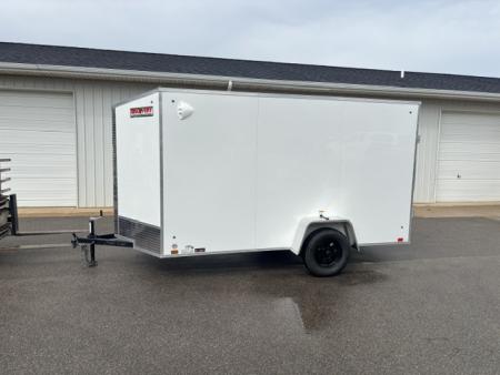 New 2027 Discovery Trailers 6x12 Enclosed Trailer Ramp Door