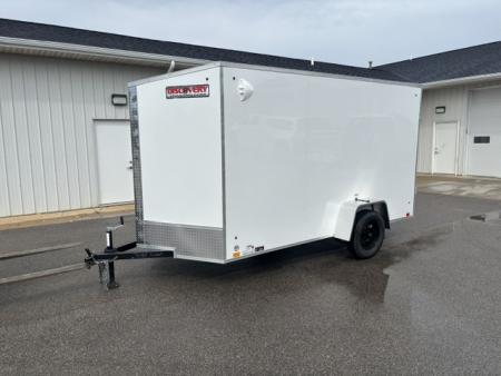 New 2027 Discovery Trailers 6x12 Enclosed Trailer Ramp Door