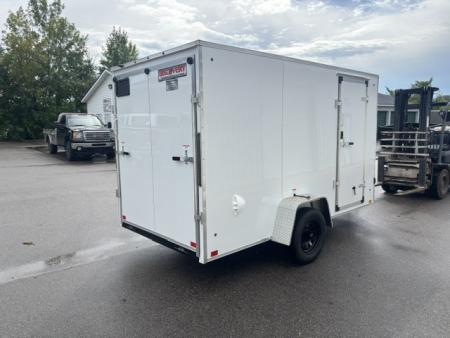 New 2027 Discovery Trailers 6x12 Enclosed Trailer Ramp Door