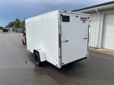 New 2027 Discovery Trailers 6x12 Enclosed Trailer Ramp Door