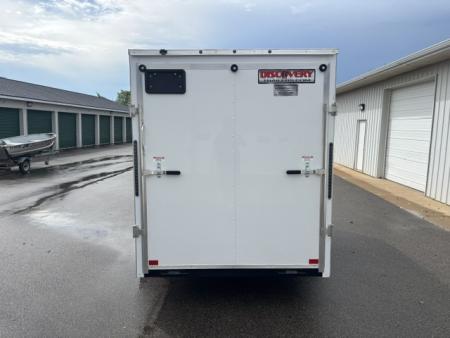 New 2027 Discovery Trailers 6x12 Enclosed Trailer Ramp Door
