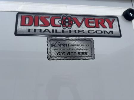 New 2027 Discovery Trailers 6x12 Enclosed Trailer Ramp Door