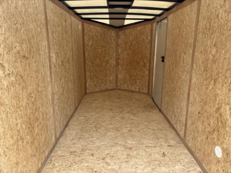 New 2027 Discovery Trailers 6x12 Enclosed Trailer Ramp Door