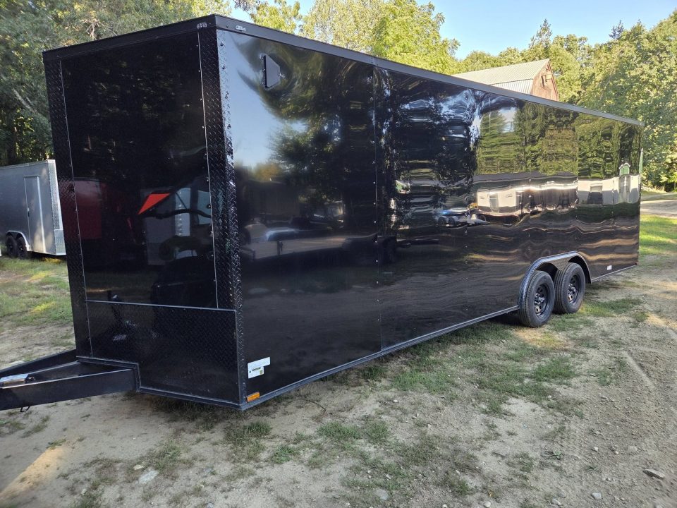 New 2026 One Stop 8.5x24 7000lb gvwr enclosed cargo/ car trailer Cargo / Enclosed Trailer