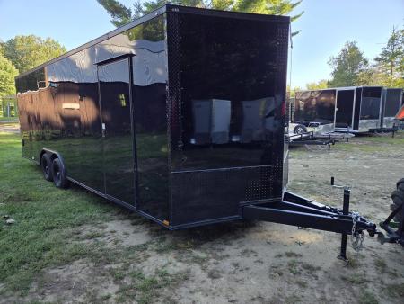 New 2026 One Stop 8.5x24 7000lb gvwr enclosed cargo/ car trailer Cargo / Enclosed Trailer