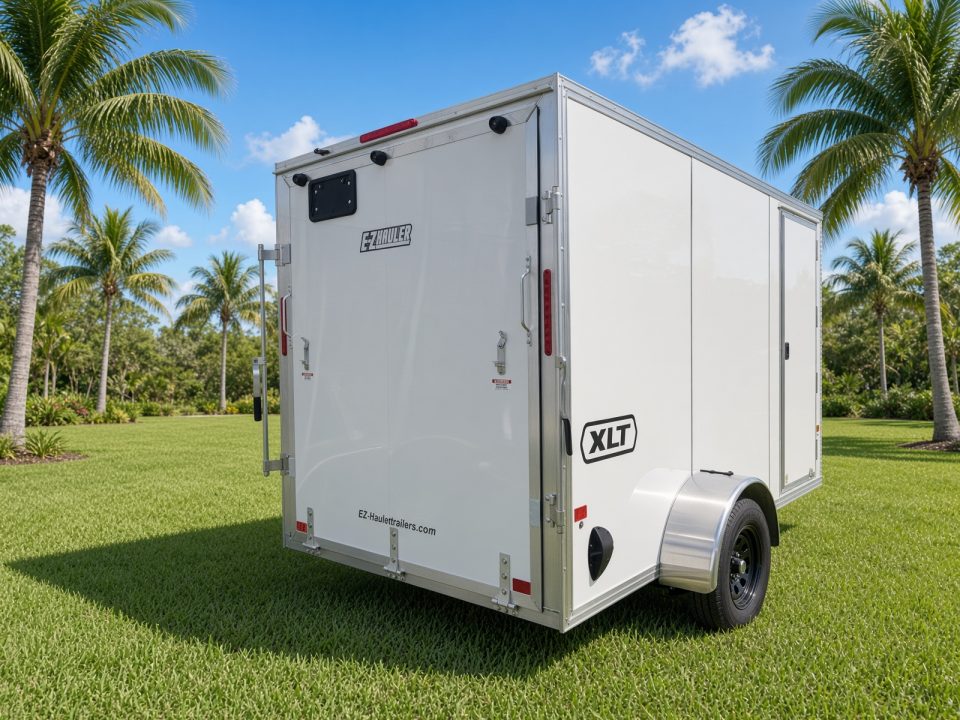 New 2026 Mission 6x12 All-Aluminum Enclosed Trailer | Rear Ramp | 4-Year Warranty Cargo / Enclosed Trailer
