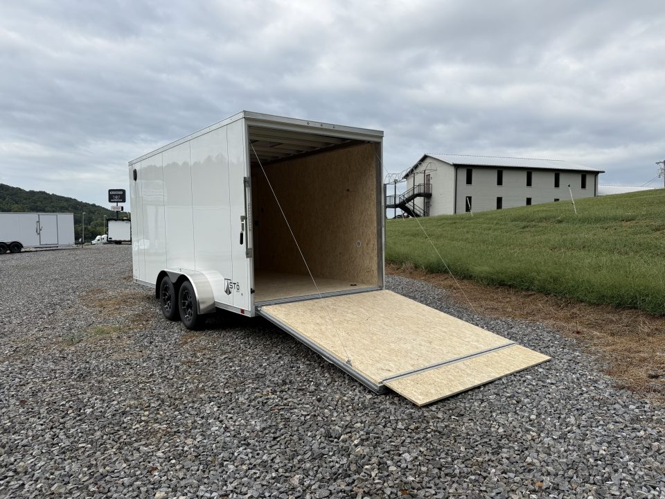 New 2027 ATC 7X16 TA2 AL WHEELS Cargo / Enclosed Trailer