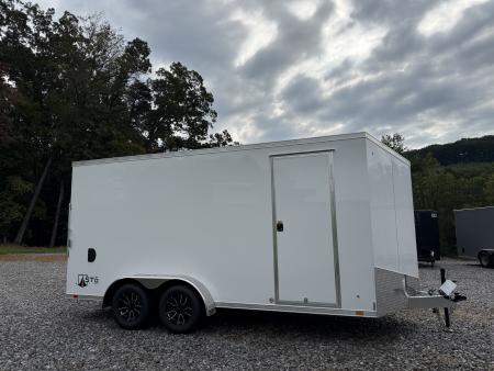 New 2027 ATC 7X16 TA2 AL WHEELS Cargo / Enclosed Trailer