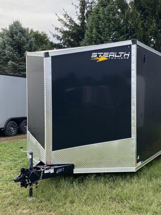 New 2026 Stealth Trailers 8.5X24 BLACK Cargo / Enclosed Trailer